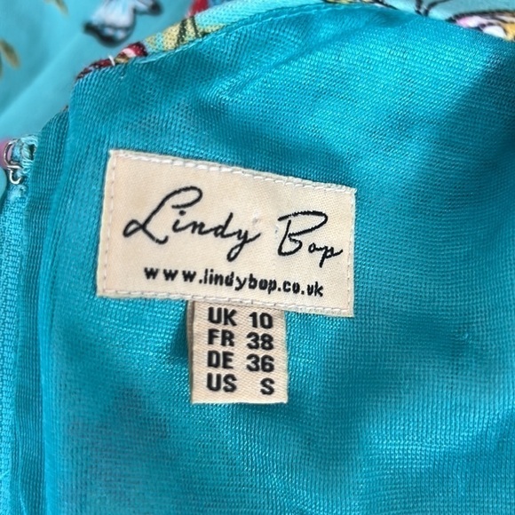 LINDY Bop l Vintage Butterfly Design Dress - Picture 8 of 8